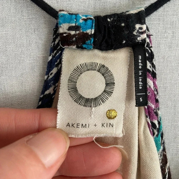 Akemi + Kin Anthropologie Riviera Tasseled Midi Cotton Dress Sz S - Picture 10 of 13